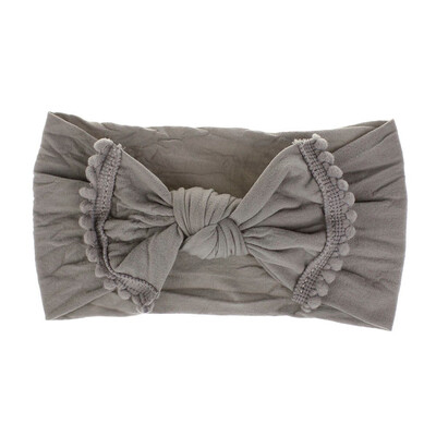 

SUNSIOM Soft Baby Girls Kids Toddler Bow Hairband Headband Turban Big Knot Head-Wrap