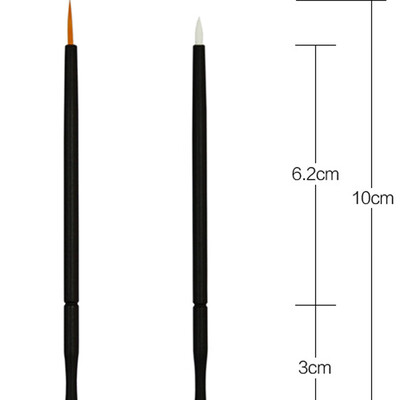 

Toponeto Makeup Brush Disposable Eyeliner Wand Applicator Cosmetics Eyeliner Brush