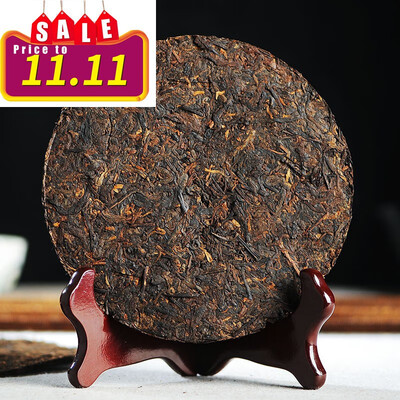 

Yunnan Puer Tea Ripe Tea Cake 100g Seven-seed Cake Flying Cake Tea 2012 Ripe Tea Cake