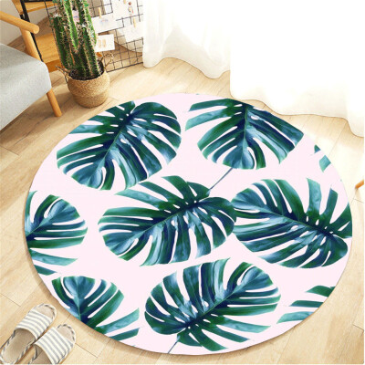 

Gobestart Botany Elements Blanket Round Bathroom carpet 55cm