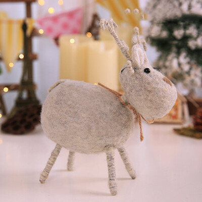 

Tailored Christmas Toys Sled Snowman Elk Shape Portable Cartoon Deer Pattern Snowman