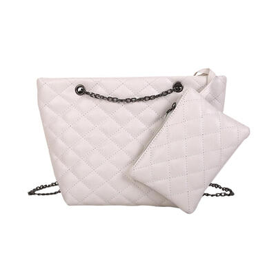 

2pcsset Messenger Bag Women Purse Chain Handbag Shoulder Crossbody Bags
