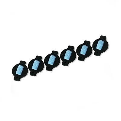 

6Pcs Cotton Core Covers For IRobot Braava 380t 320 Mint 5200 5200c 4205 & 4200