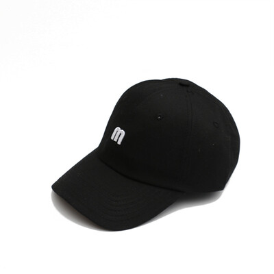 

Ins hat female Xia Han version duck tongue hat fashion trend  letter Embroidered Baseball Cap male outdoor sunscreen hat