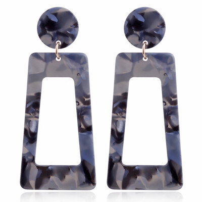 

T shape Geometric Dangle Drop Hook Ear Stud Earrings