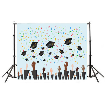 

Gobestart Graduation Backdrops Vinyl Wall 5x3FT Digital Background Photography Studio A