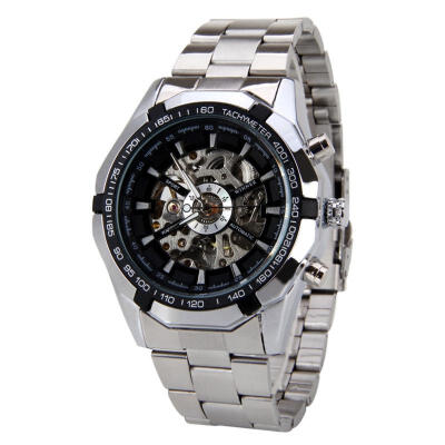 

Winner Brand Luminous Clock Men Automatic Mechanical Skeleton Military Watches