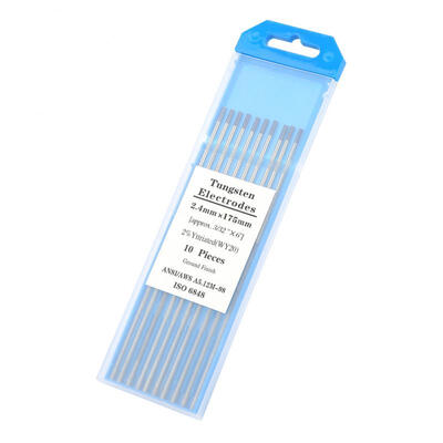 

Greensen Tig Welding Tungsten Electrodes 2 Yttriated 24 x 175mm WY20 Blue 10-Pack