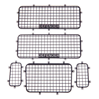 

5pcs Metal Window Mesh Protective Net for 110 RC Crawler Car Traxxas TRX-4