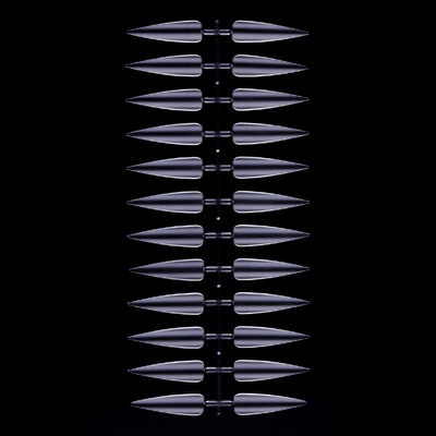 

Toponeto Nail tip long salon fake nail piece finished 240 pieces half stick art long nail