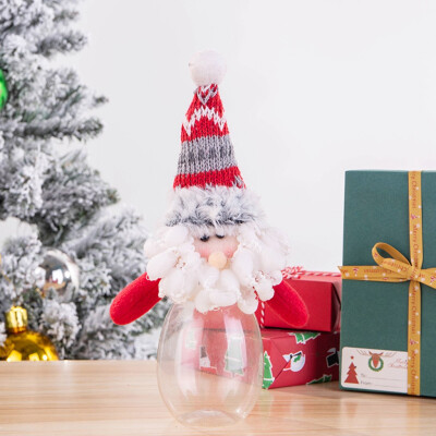 

〖Follure〗Cute Christmas Candy Storage Can Decor For Home Gift Biscuits Food Storage Jar