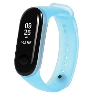 

Band Strap Watch Strap Wearable Replaceable Translucent Colorful Watch Band for XIAOMI MI Band 3