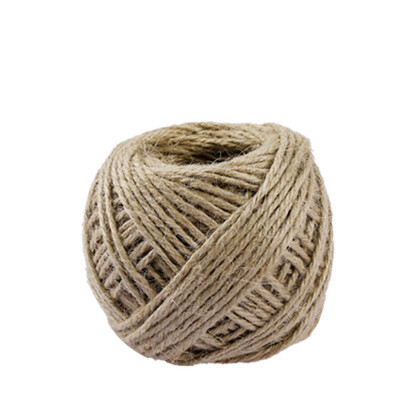 

Siaonvr 40M Natural Brown Jute Hemp Rope Twine String Cord Shank Craft String DIY Making