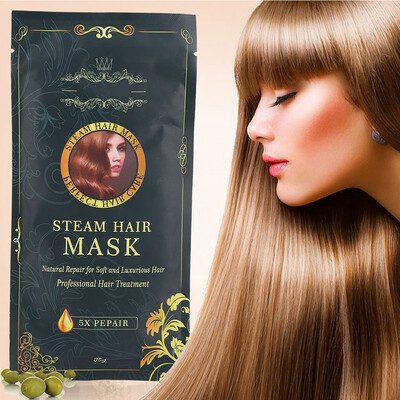

Greensen Steam Hair Mask Damaged Hair Repairing Nourishing Treatment Olive Hair Care Hair Mask Hair Conditioner