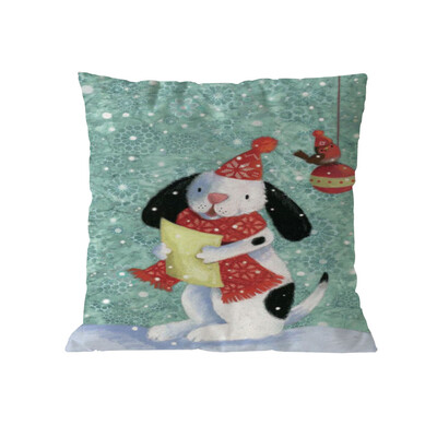 

Tailored Christmas Cotton Soft Pillow Case Sofa Waist Throw Cushion Cover Home Decor