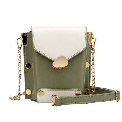 

Korean fashion sequins small square bag simple ins girls shoulder slung small bag