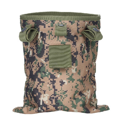 

Multifunctional Tactic Dump Drop Storage Pouch Roll-Up Recycling Bags Hanging Belt Paintball Hunt Bag