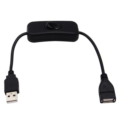 

USB A Male to A Female Extension Extender Black Cable With Switch ON OFF Ca