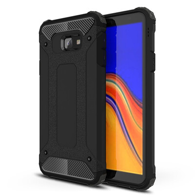 

Hybrid Bumper Case Samsung Galaxy J4 J4 Plus Soft TPU Cover Samsung J4 Core SM J415FNDS J415FDS J415 Armor Case