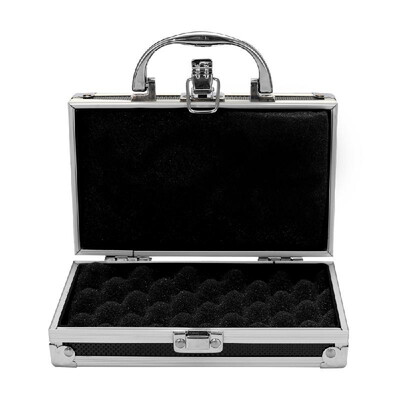 

Aluminium Alloy Carrying Case Permanent Supplies Storage Box With Lock For Rotary Coil Machine