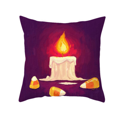 

〖Follure〗Halloween Series Pillow Case Nordic Sofa Cushion Waist Pillow Case Halloween Hom