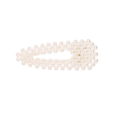 

Korean Girls Snap Barrette Women Headwear Pearls Hairpins Hair Accessories
