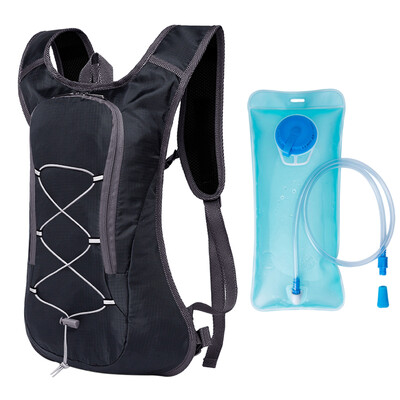 

Breathable Ultralight Bicycle Backpack Outdoor Sport Cycling Camping Hiking Running Hydration Pack Bag with with 2L Water Bladder