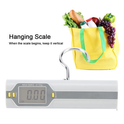 

Greensen Portable Hanging Luggage Scale 110lb 50kg Digital Electronic Suitcase Scales