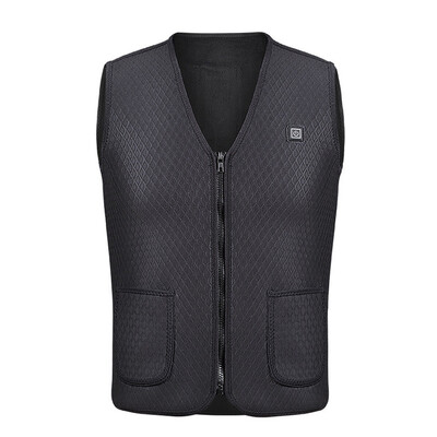 

Roseonmyhand Men&women sleeveless pocket vest with wool hooded winter loose vest