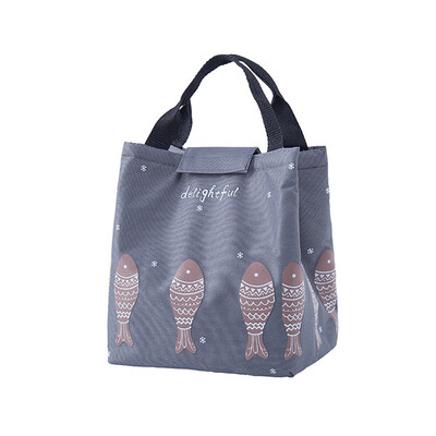 

Toponeto Waterproof Thermal Cooler Insulated Lunch Box Portable Tote Storage Picnic Bag