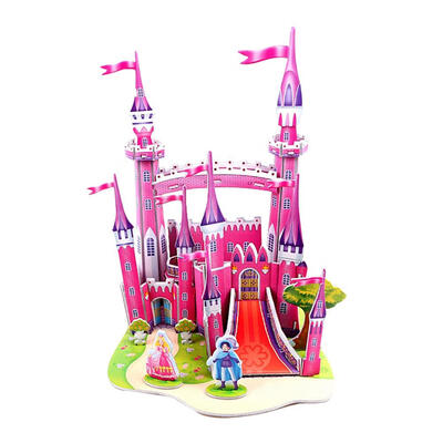 

3D DIY Fairytale Castle Puzzle Baby Children Kids Educational Jigsaw Toy
