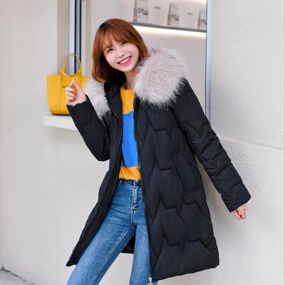 

Roseonmyhand Women Winter Warm Coat Hooded Thick Warm Loose Pocket Jacket Long Overcoat