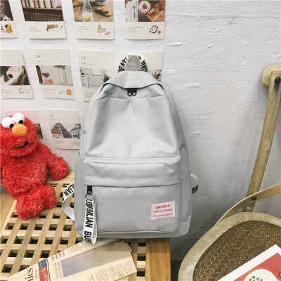 

Well bf feels the trend of girls schoolbags Korean version of high school students college students campus double shoulder ba