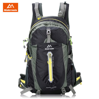 

Maleroads 50L Outdoor Sports Backpack Hiking Camping Water Resistant Nylon Bike Rucksack Bag