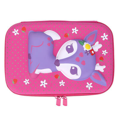 

Cute Sika Deer EVA Pencil Box Large Capacity Pencil Bag School Stationery