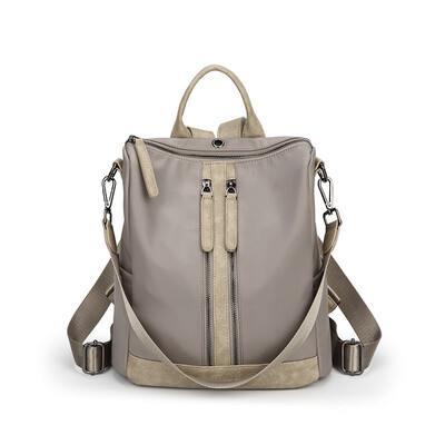 

Backpack female Korean version of the tide 2019 new wild fashion nylon Oxford cloth casual canvas bag travel backpack