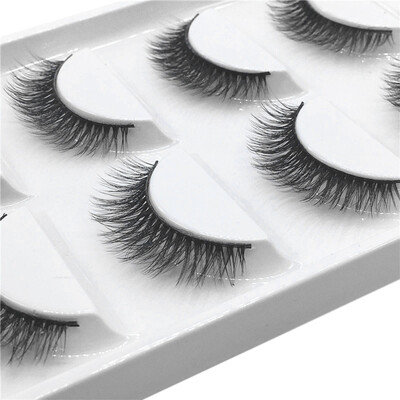 

〖Follure〗5Pair Luxury 3D False Lashes Fluffy Strip Eyelashes Long Natural Party