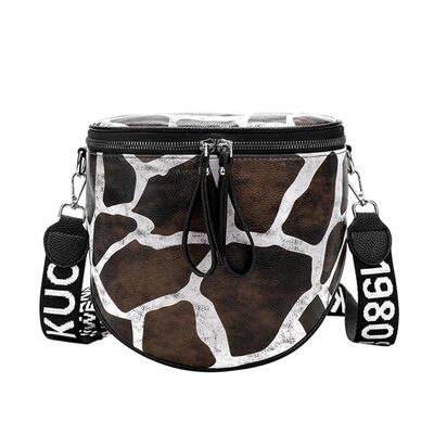 

Animal Pattern Leopard Bucket Women Leather Messenger Bags Shoulder Totes