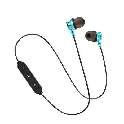 

Sport Bluetooth 41 Headphones Wireless Music Headsets Metal Earphone Magnetic Suction with Mic In-line Control