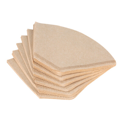 

40Pcs Unbleached Natural Cone-Shape Drip Coffee Cup Filter Papers Coffee Filters Coffee Filter Paper