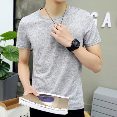 

Summer Men gyms Fitness t shirt Crossfit Bodybuilding Casual Male funny quick drying Tops&Tees