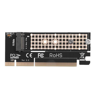 

PCI-E M2 NVMe SSD to PCI-E 30 16x  Key Port Adapter Expansion Card