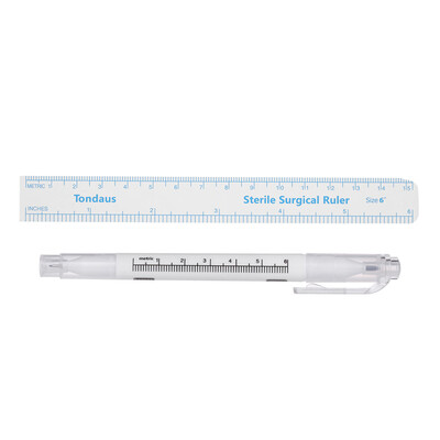 

Double-headed Tattoo Skin Marker Pen Eyebrow Tattoo Measure Paper Ruler for Permanent Makeup Tattoo Tool