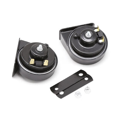 

Car Electric Reverse Horn High Low Tone Snail Back-up Alarm Universal with Bracket for Electric Vehicles Motorcycles Bicycles Sma