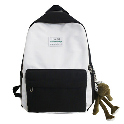 

Insfeng schoolbag female Korean version high school backpack Japanese junior high school students Da Panya shoulder Baosen Departm