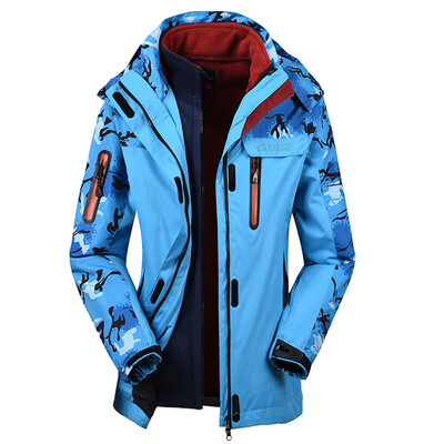 

Roseonmyhand Womens Winter Two Piece Set Camouflage Waterproof Windproof Outdoor Sport Coat