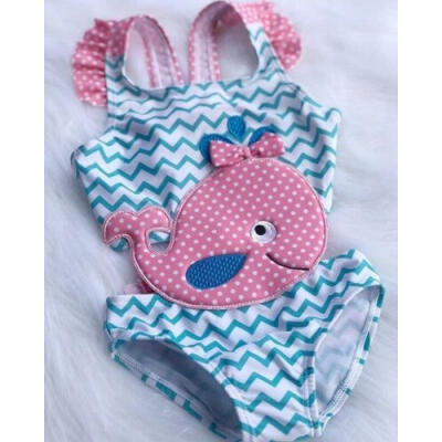 

US Canis Toddler Kids Baby Girls Tankini Goldfish Swimwear Swimsuit Bathing Suit