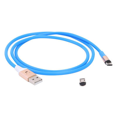 

Magnetic Type-C Micro USB Charging Cable Sound Control Light Phones Charger