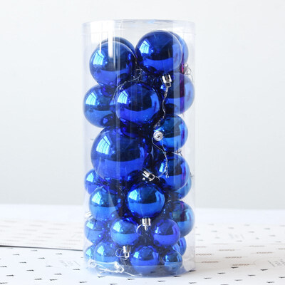 

FUNNYBUNNY Christmas Ball Ornaments Exquisite Colorful Balls Decorations Pendant Pack of 36pcs