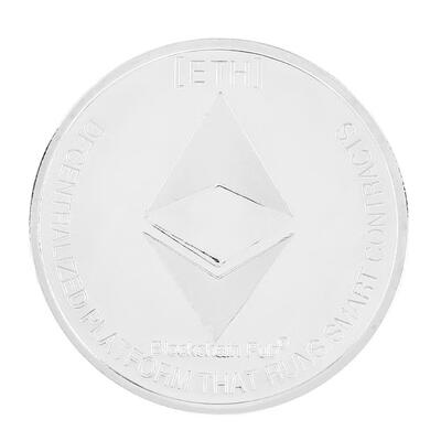 

Collection Coin Bitcoins Double-Sided Plated Physical Souvenir Bitcoins